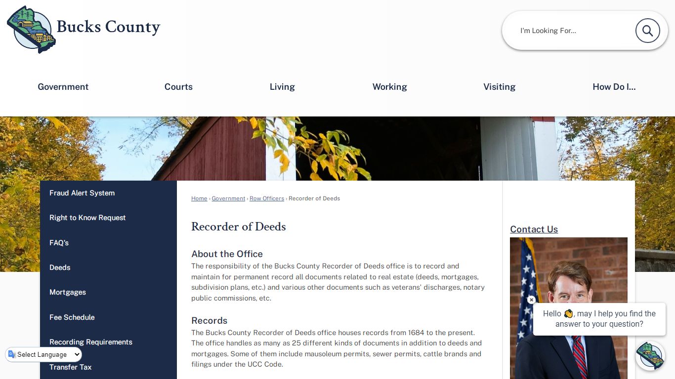 Recorder of Deeds | Bucks County, PA